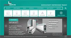 Desktop Screenshot of dvere-okna-plastova-hlinikova.cz